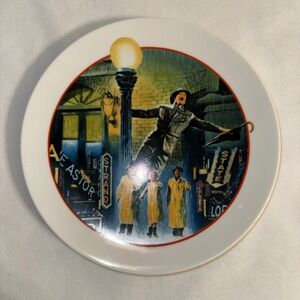 Singin' in the Rain Musical‎ Vintage Plate Avon Images of Hollywood Collectible